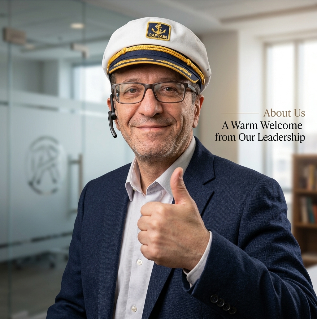 Farid, founder of The Captain Taxis, known as "The Captain"