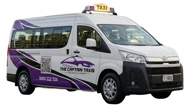 The Captain Taxis parcel delivery van